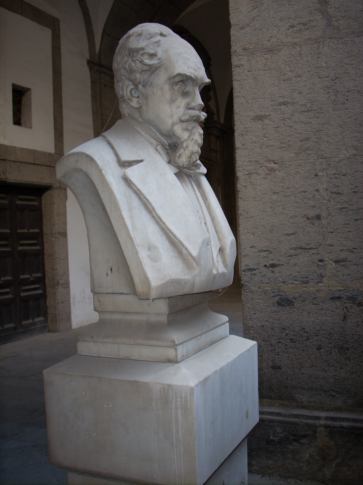 Salvatore Tommasi monument, Università Federico II, Naples - 02.JPG